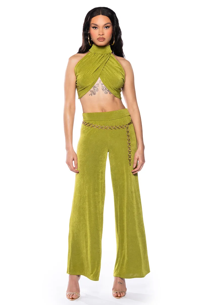 JASMINE WIDE LEG PULL ON PANT sold by AKIRA product image thumbnail 4