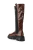 AZALEA WANG KENSINGTON FLATFORM BOOT IN BROWN sold by AKIRA