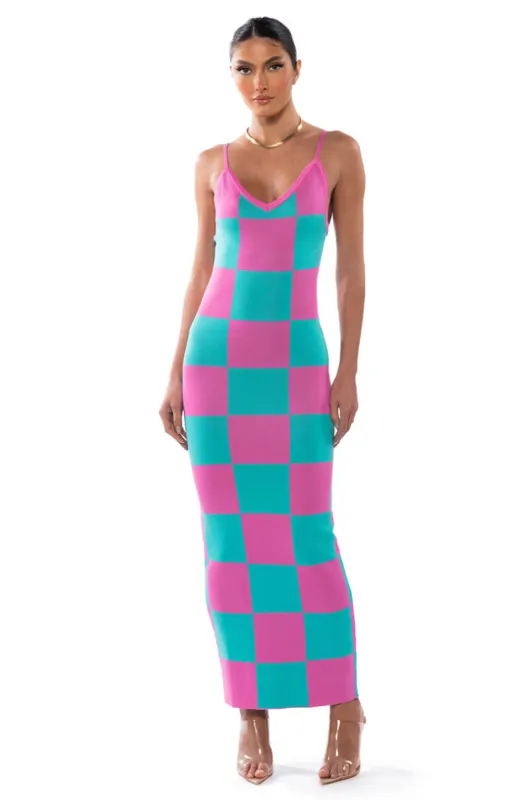 DON'T HAVE TO SAY MUCH KNIT MAXI DRESS sold by AKIRA