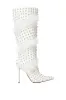 AZALEA WANG GARDENIA FEATHER EMBELLISHED BOOT IN WHITE sold by AKIRA