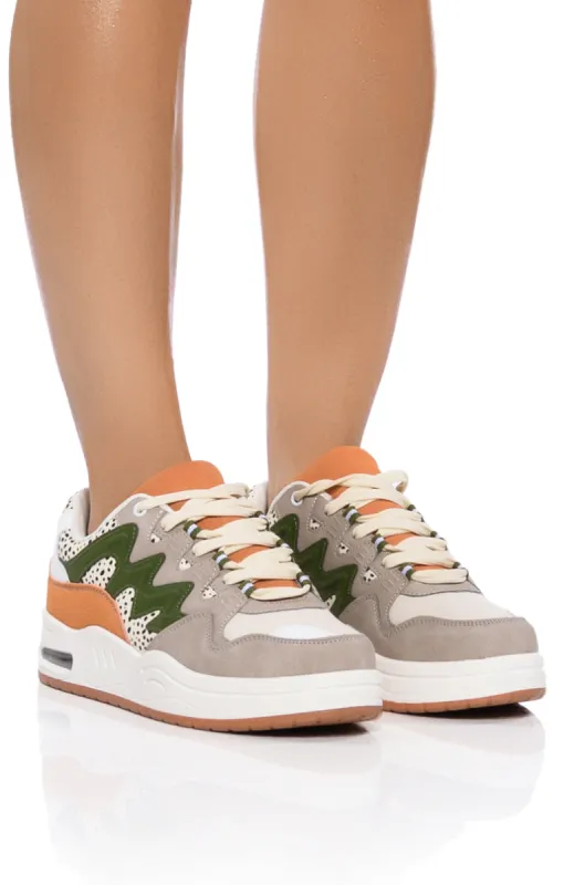AZALEA WANG OVERLAND MULTI SNEAKER sold by AKIRA
