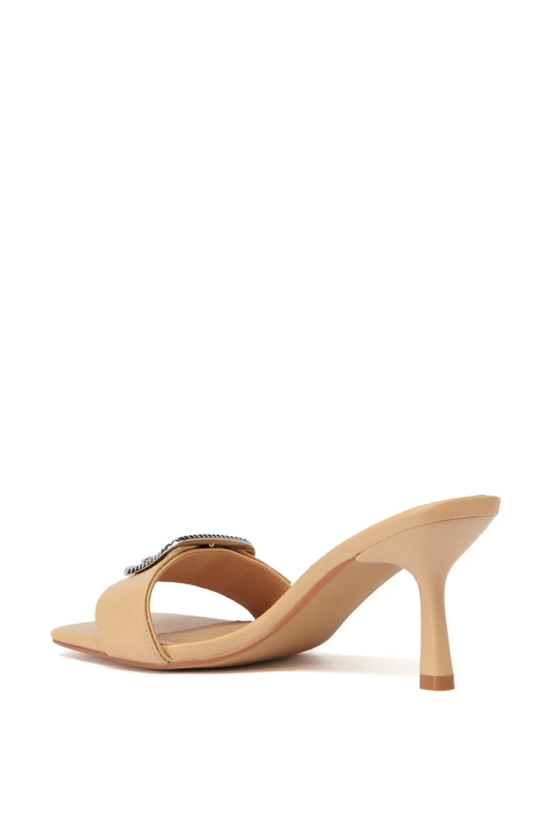 AZALEA WANG CARLYSE TAN SANDAL sold by AKIRA product image thumbnail 4