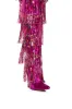 AZALEA WANG ADRIEL FUCHSIA SEQUIN FRINGE DRIP BOOT sold by AKIRA