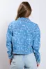 DISTRESSED DENIM JACKET sold by AKIRA