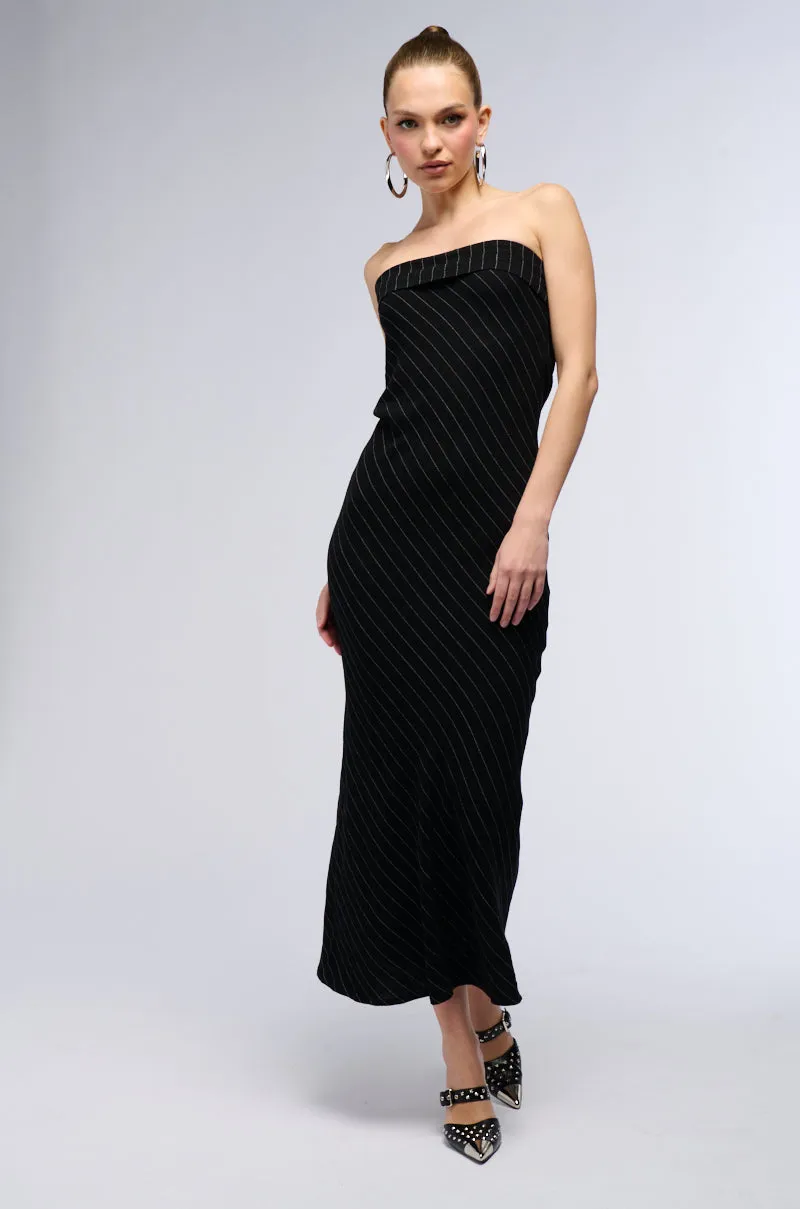 BEEN FINE TUBE OPEN BACK MAXI DRESS sold by AKIRA product image thumbnail 3
