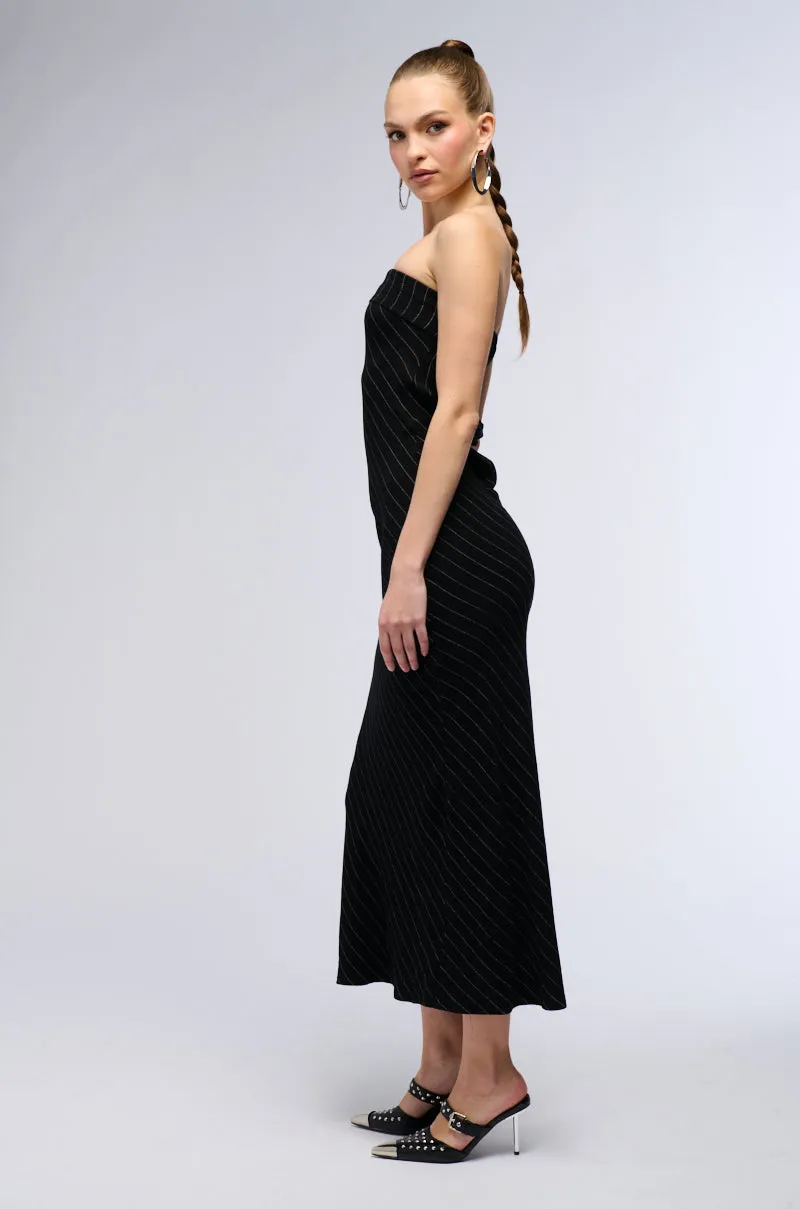 BEEN FINE TUBE OPEN BACK MAXI DRESS sold by AKIRA product image thumbnail 4