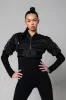 BABBS SKINNY ARM BOMBER JACKET sold by AKIRA