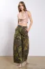 RIDE WITH ME CAMO WIDE LEG PANT sold by AKIRA