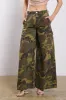 RIDE WITH ME CAMO WIDE LEG PANT sold by AKIRA