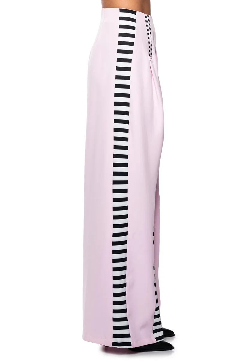 HOT GIRL STRIPED STATEMENT TROUSER sold by AKIRA product image thumbnail 5