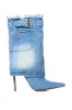 AZALEA WANG KOURT DENIM STILETTO BOOTIE sold by AKIRA