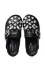 AZALEA WANG MOHSIN BLACK EMBELLISHED CLOG sold by AKIRA