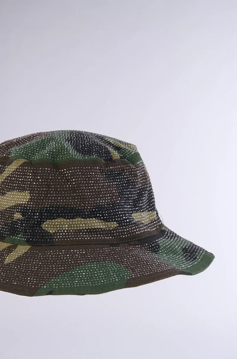 U SEE ME BLING CAMO BUCKET HAT sold by AKIRA product image thumbnail 3