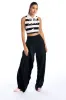 WANNA LOVE YOU STRIPE TANK WITH BOW sold by AKIRA