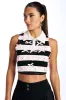 WANNA LOVE YOU STRIPE TANK WITH BOW sold by AKIRA