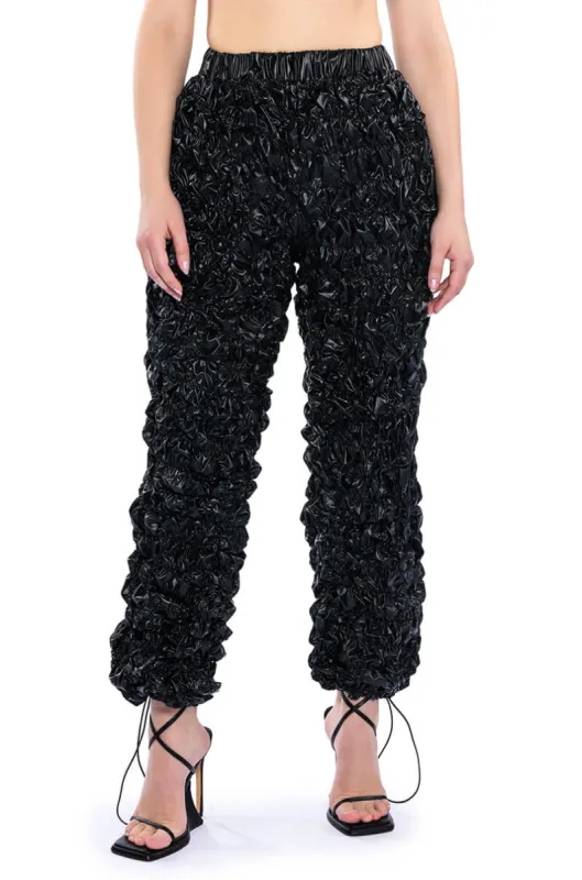 LOSE CONTROL TEXTURED PANTS sold by AKIRA