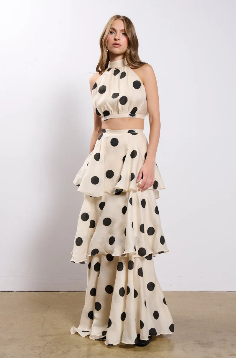 CHIC AF POLKA DOT TWO PIECE SET sold by AKIRA product image thumbnail 2