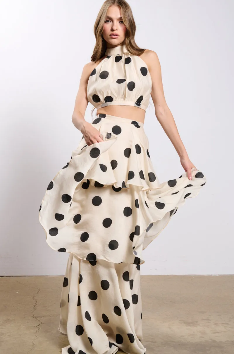 CHIC AF POLKA DOT TWO PIECE SET sold by AKIRA product image thumbnail 3