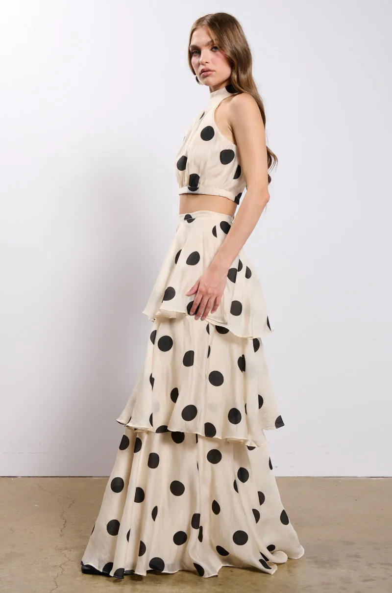 CHIC AF POLKA DOT TWO PIECE SET sold by AKIRA product image thumbnail 4