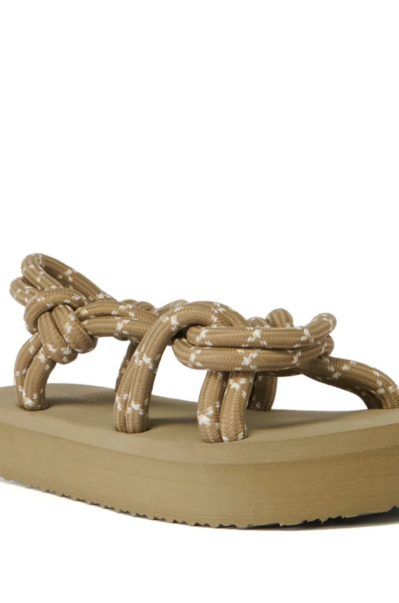 AZALEA WANG WILLODEAN OLIVE SANDAL sold by AKIRA product image thumbnail 5