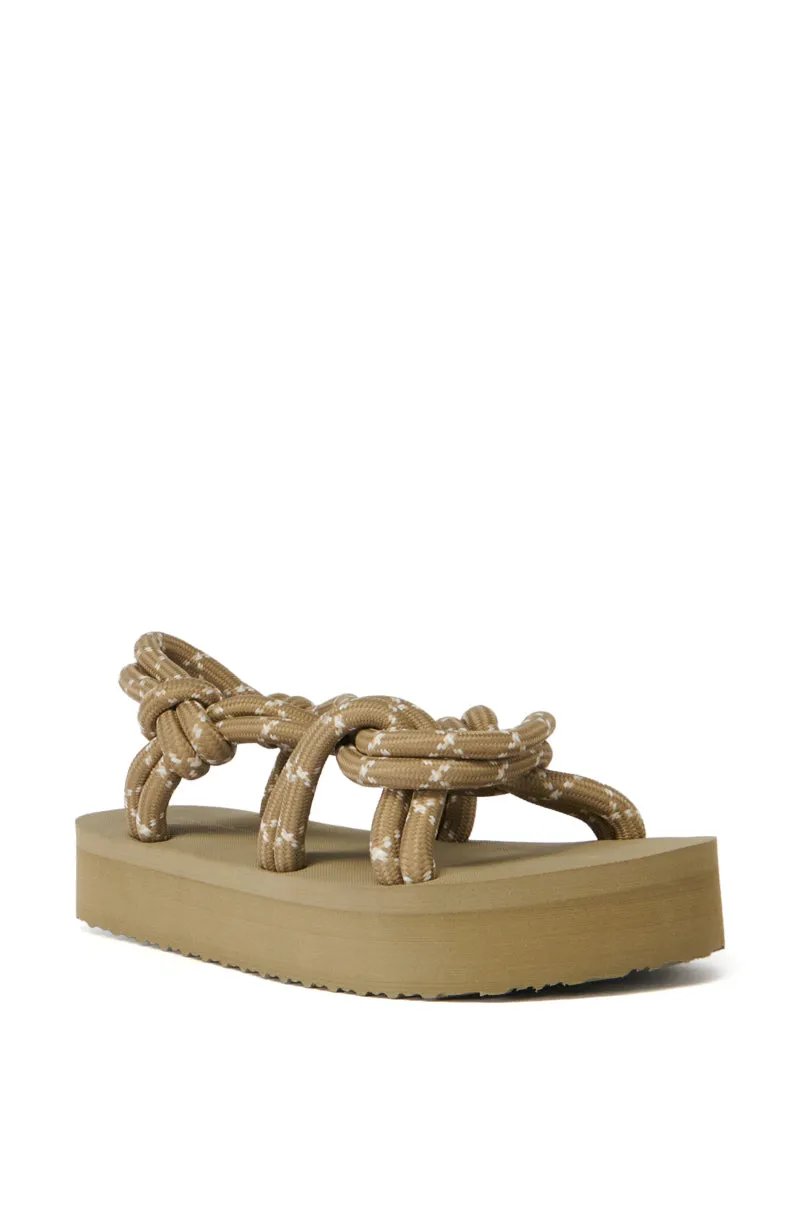 AZALEA WANG WILLODEAN OLIVE SANDAL sold by AKIRA product image thumbnail 3