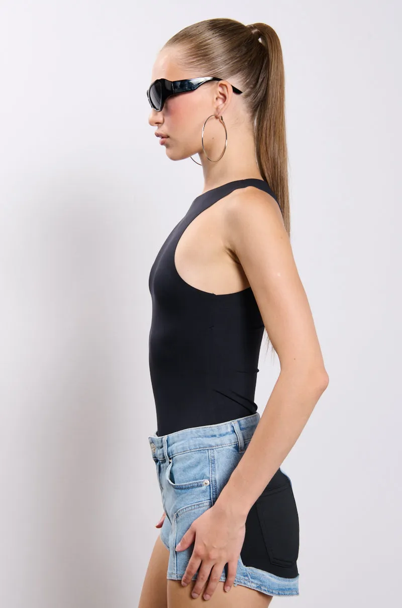 SECOND SKIN SLEEVELESS PAXTON BODYSUIT sold by AKIRA product image thumbnail 3