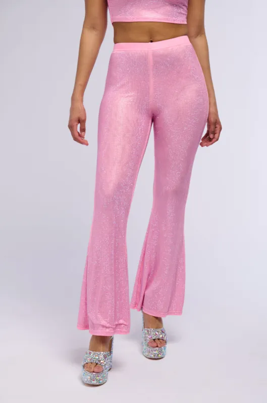 MAXIMUM SHIMMER RHINESTONE PANTS sold by AKIRA