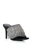 AZALEA WANG LAUDED RHINESTONE STILETTO SANDAL IN BLACK sold by AKIRA