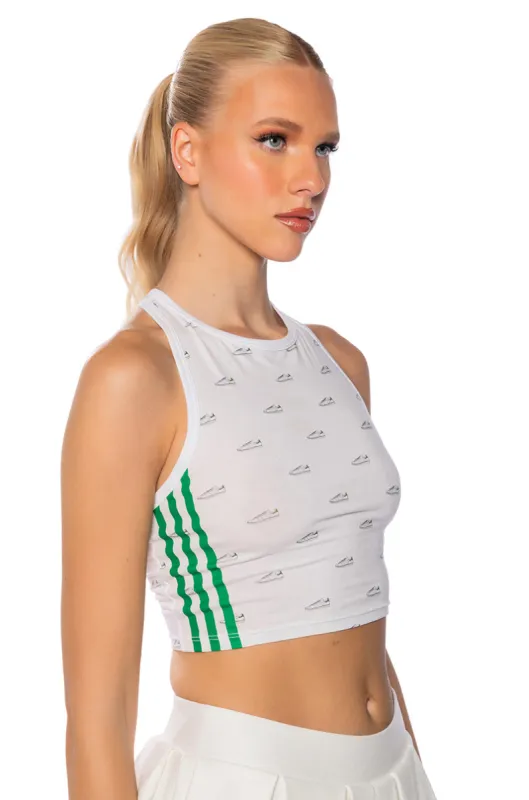 ADIDAS LOGO TANK sold by AKIRA