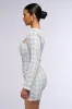 WHATS THE TEA TWEED MINI DRESS sold by AKIRA