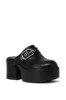 AZALEA WANG CLARAMAE BLACK CLOG sold by AKIRA