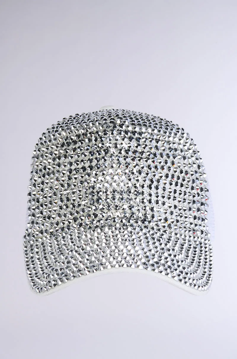 ALL OF THE LIGHTS BLING TRUCKER HAT sold by AKIRA product image thumbnail 3
