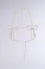 PRETTY PLEASE PEARL BODY CHAIN sold by AKIRA