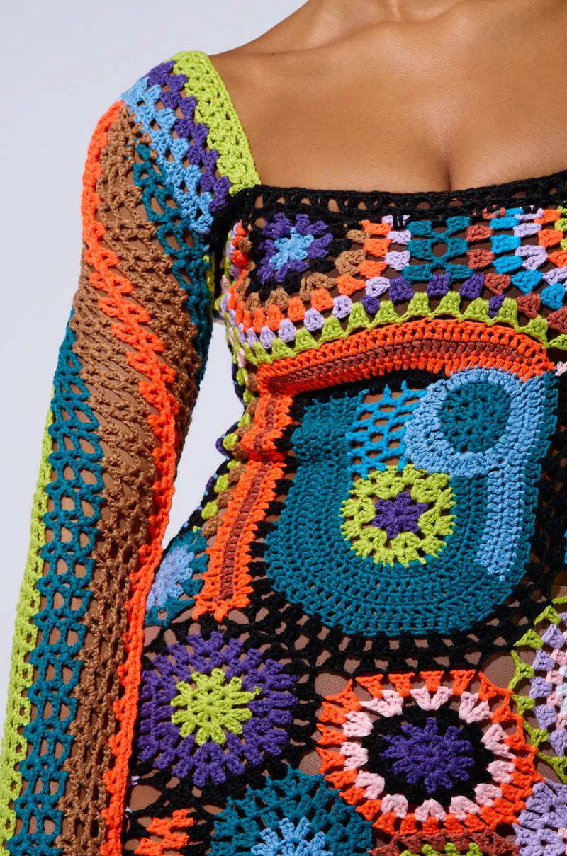 PARADISE FOUND KNIT MINI DRESS sold by AKIRA product image thumbnail 5