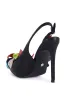 AZALEA WANG WEATHERLY MULTI FLOWER EMBELLISHED PUMP sold by AKIRA