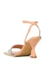 AZALEA WANG MARION NUDE EMBELLISHED SANDAL sold by AKIRA