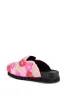 AZALEA WANG EFRYN PINK FLOWER EMBROIDERED CLOG sold by AKIRA