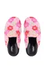 AZALEA WANG EFRYN PINK FLOWER EMBROIDERED CLOG sold by AKIRA