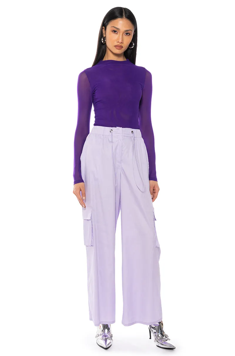 PAXTON SEXY MESH CASUAL BODYSUIT sold by AKIRA product image thumbnail 4