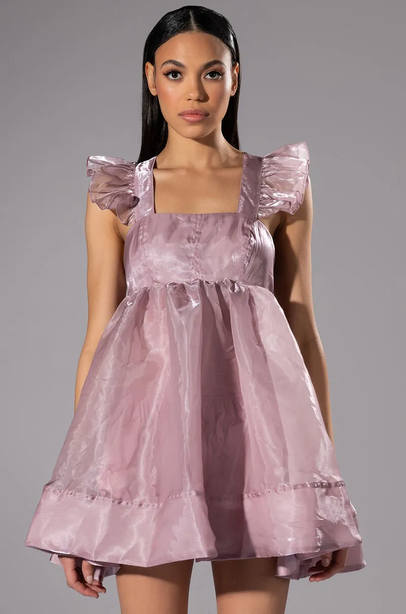 OLIVIA FLOUNCE MINI DRESS sold by AKIRA product image thumbnail 2