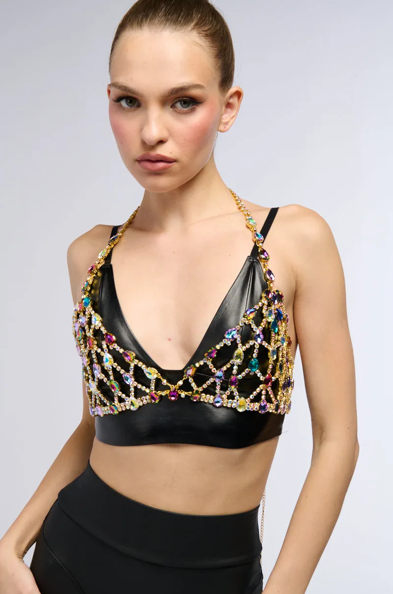THE REAL CAN RELATE BLING BODY CHAIN sold by AKIRA product image thumbnail 2