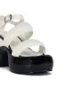 AZALEA WANG NEVES MULTI PUFFY SANDAL sold by AKIRA