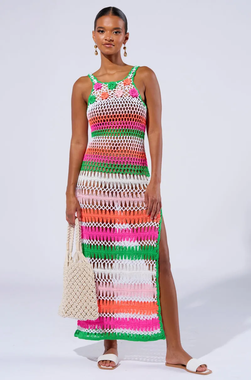 WHATS POPPIN MAXI DRESS sold by AKIRA