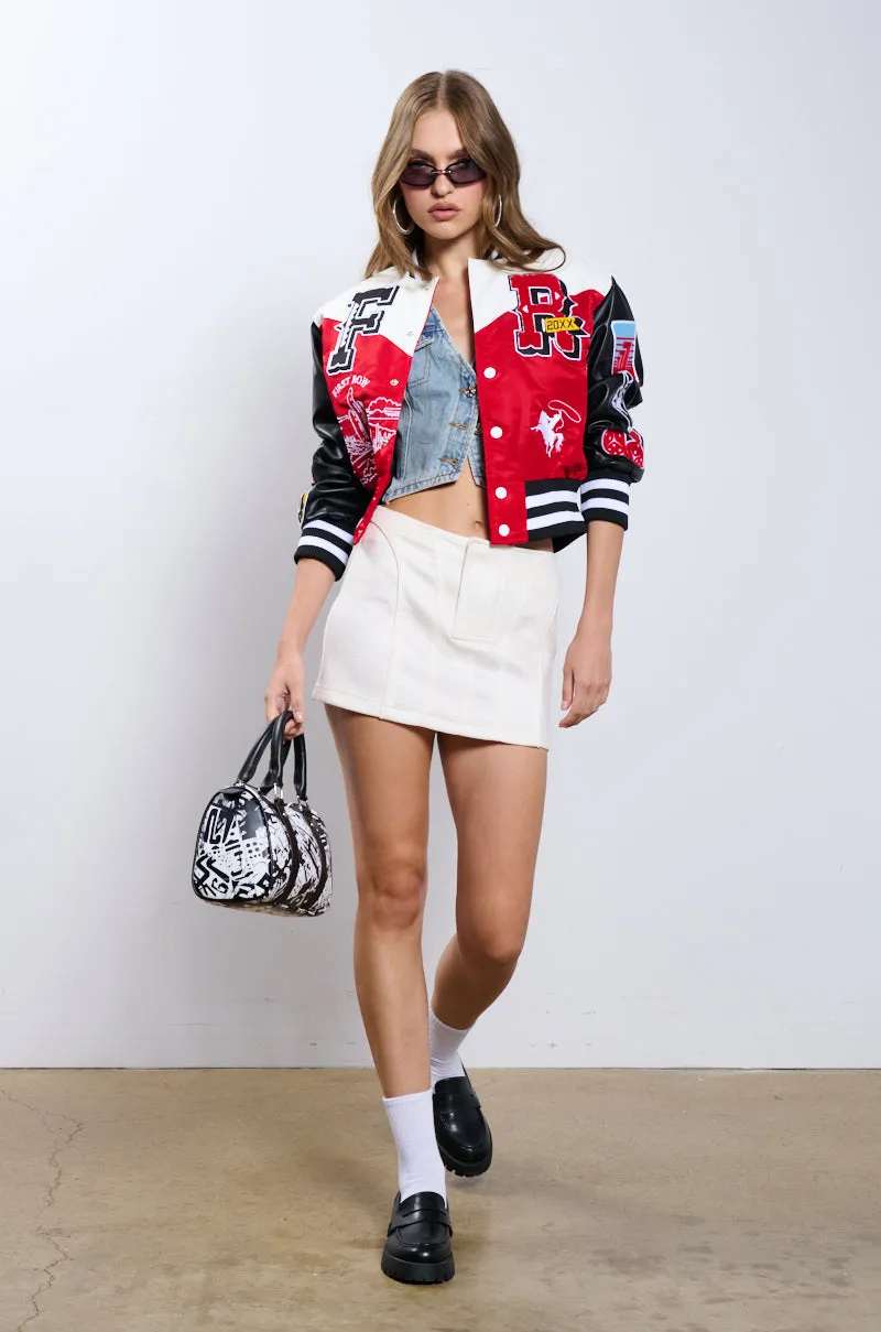 BIG ENERGY MINI SKIRT sold by AKIRA product image thumbnail 5