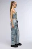 TAKE ME DOWN DISTRESSED DENIM TOP sold by AKIRA
