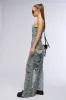 TAKE ME DOWN DISTRESSED DENIM TOP sold by AKIRA