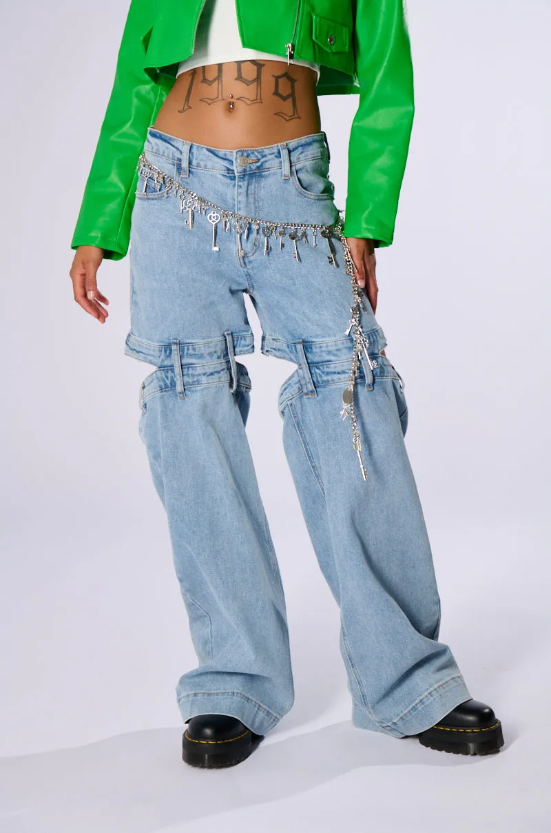 THE KEY TO MY HEART CHAIN BELT sold by AKIRA product image thumbnail 2