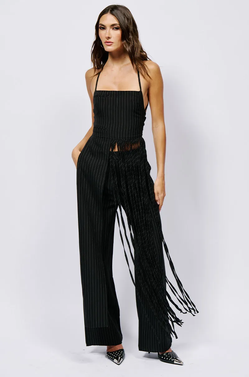 OVER THE TOP TROUSER IN BLACK sold by AKIRA product image thumbnail 5