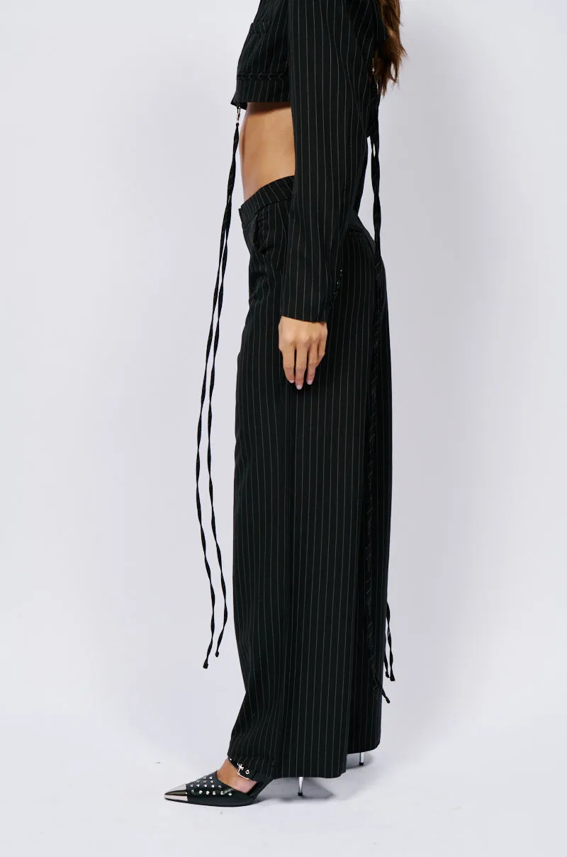 OVER THE TOP TROUSER IN BLACK sold by AKIRA product image thumbnail 2