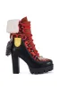 AZALEA WANG TRIGGER MULTI COLORBLOCKED BOOTIE sold by AKIRA